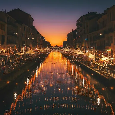 Panzeri Design - 2 Mins Darsena E Navigli アパート *